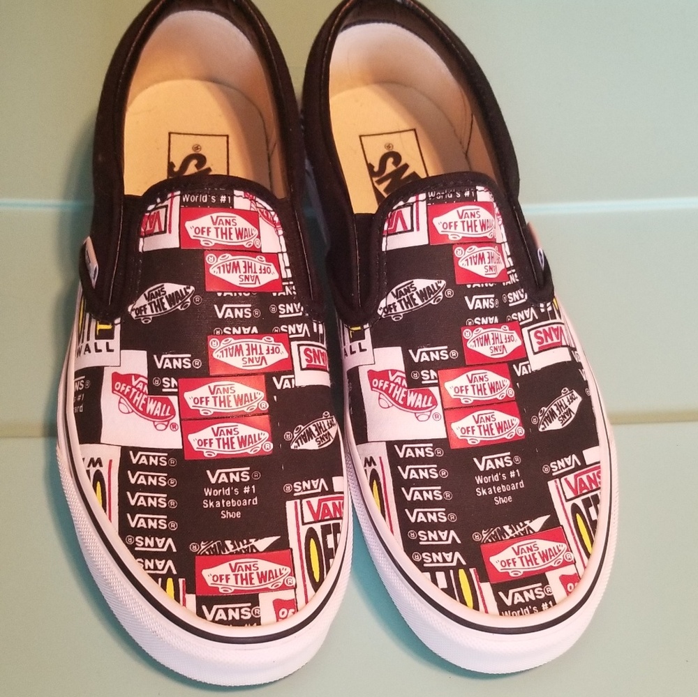 Vans Logo Slip-on Shoes